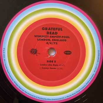 5LP/Caja The Grateful Dead: Wembley Empire Pool, London, England 4/8/72 LTD