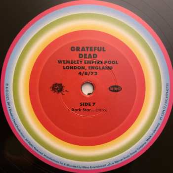 5LP/Caja The Grateful Dead: Wembley Empire Pool, London, England 4/8/72 LTD