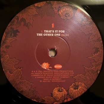 3LP/Caja The Grateful Dead: Fillmore West 1969: March 1st LTD