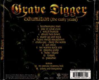 CD Grave Digger: Exhumation (The Early Years) LTD | DIGI
