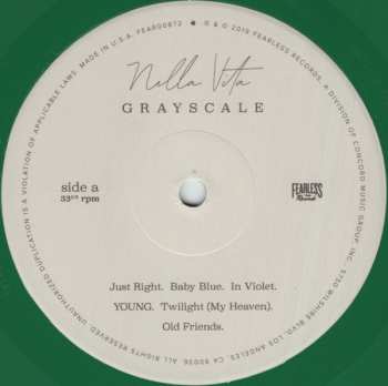 LP Grayscale: Nella Vita