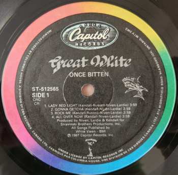 LP Great White: Once Bitten