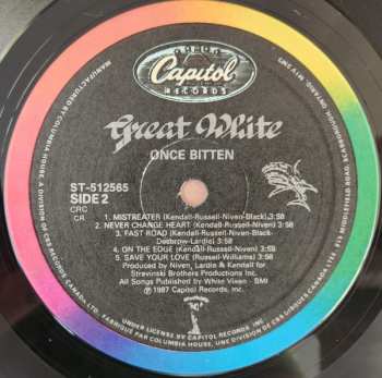 LP Great White: Once Bitten