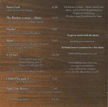 CD Green Carnation: The Acoustic Verses