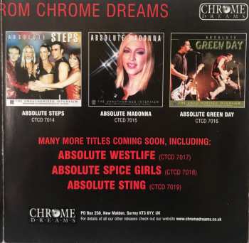 CD Green Day: Absolute Green Day (The Unauthorised Interview)
