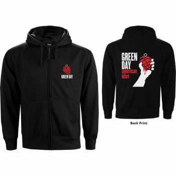 Mercancía Green Day: Dámská Mikina Na Zip American Idiot  XS