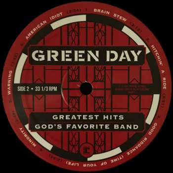 2LP Green Day: Greatest Hits: God's Favorite Band