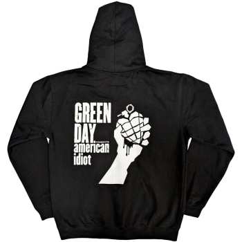 Mercancía Green Day: Green Day Unisex Zipped Hoodie: American Idiot The Musical (back Print) (small) S