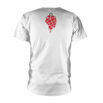 Mercancía Green Day: Tričko American Idiot Heart (white) M