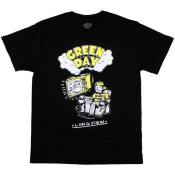 Mercancía Green Day: Green Day Unisex T-shirt: Longview Doodle (small) S