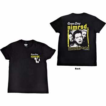 Mercancía Green Day: Green Day Unisex T-shirt: Nimrod Breast Print (back Print) (small) S
