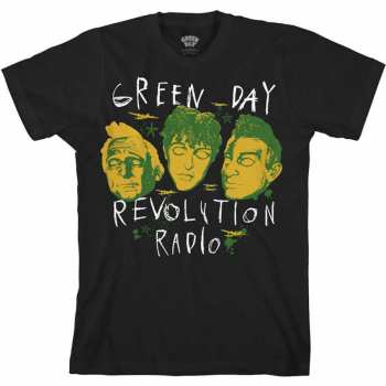 Merch Green Day: Camiseta Scribble Mask