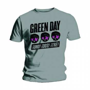 Merch Green Day: Camiseta Three Heads Better Than One 