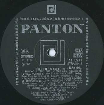 LP Greenhorns: Greenhorns '71