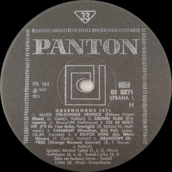 LP Greenhorns: Greenhorns '71