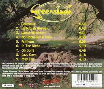 CD Greenslade: Large Afternoon