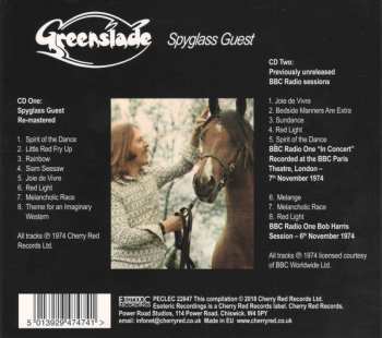 2CD Greenslade: Spyglass Guest