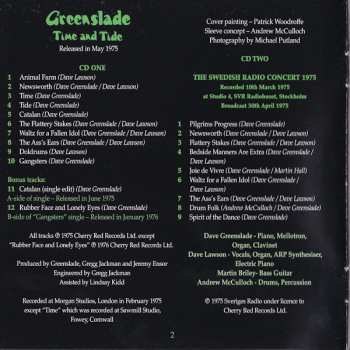 2CD Greenslade: Time And Tide DIGI