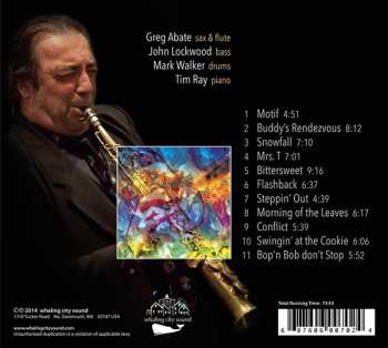 CD Greg Abate Quartet: Motif