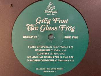 LP Greg Foat: The Glass Frog