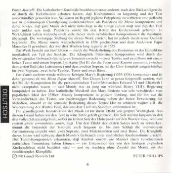 CD Gregorio Allegri: Miserere / Missa Papae Marcelli / Vox Patri Caelestis