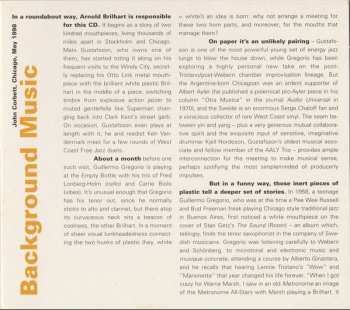 CD Mats Gustafsson: Background Music