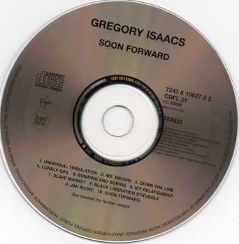 CD Gregory Isaacs: Soon Forward