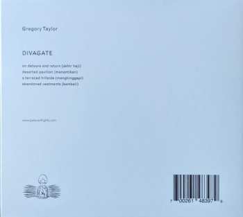 CD Gregory Taylor: Divagate