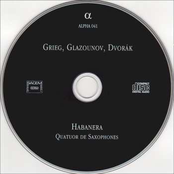 CD Antonín Dvořák: Quatuor De Saxophones
