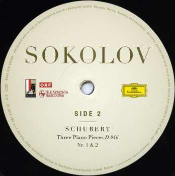 3LP Grigory Sokolov: Schubert // Beethoven