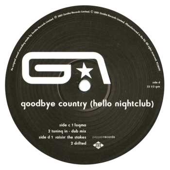 3LP Groove Armada: Goodbye Country (hello Country)