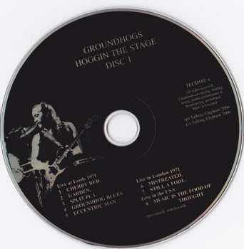 2CD The Groundhogs: Hoggin The Stage....Plus