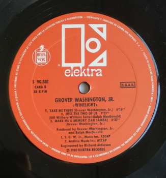 LP Grover Washington, Jr.: Winelight