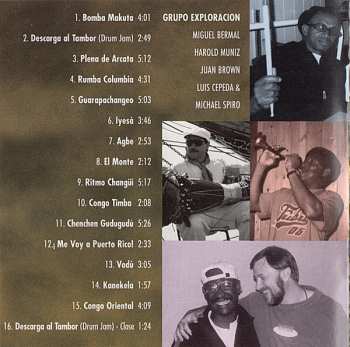 CD Grupo Exploración: Drum Jam: Descarga Al Tambor