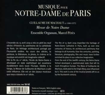CD Guillaume de Machaut: Musique Pour Notre-Dame De Paris: Messe De Notre-Dame (XIV Siècle)