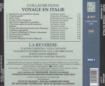 CD Guillaume Dufay: Voyage En Italie