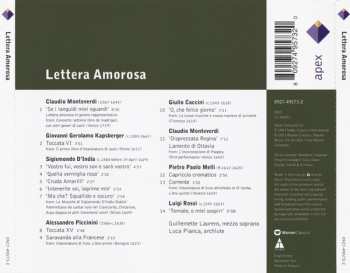 CD Guillemette Laurens: Lettera Amorosa