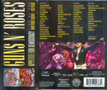 2CD/Caja/Blu-ray Guns N' Roses: Appetite For Democracy: Live At The Hard Rock Casino-Las Vegas LTD