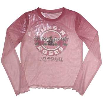 Merch Guns N' Roses: Mujeres Long Sleeve Camiseta Bullet Seal