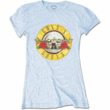 Merch Guns N' Roses: Mujeres Camiseta Classic Bullet Logo Guns N' Roses 