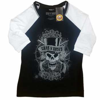 Merch Guns N' Roses: Mujeres Camiseta Faded Skull 