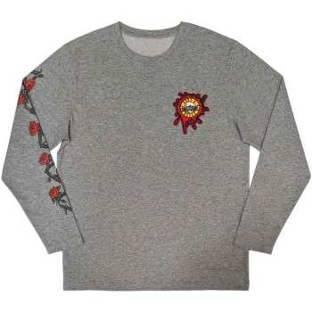 Merch Guns N' Roses: Long Sleeve Camiseta Splatter Seal