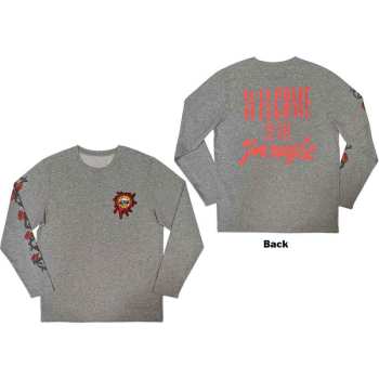Mercancía Guns N' Roses: Guns N' Roses Unisex Long Sleeve T-shirt: Splatter Seal (back & Sleeve Print) (small) S