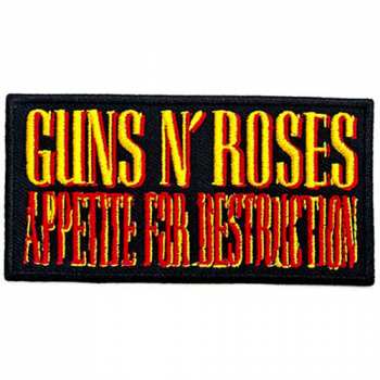 Merch Guns N' Roses: Aplicación Appetite For Destruction