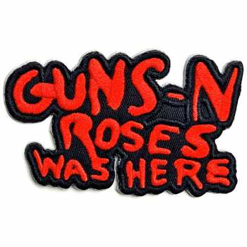 Merch Guns N' Roses: Aplicación Cut-out Was Here