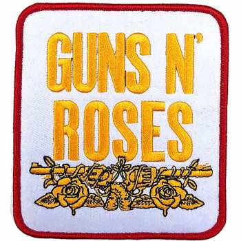 Merch Guns N' Roses: Aplicación Stacked White