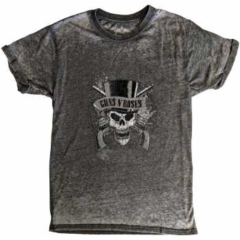 Mercancía Guns N' Roses: Guns N' Roses Unisex T-shirt: Faded Skull (burnout) (small) S