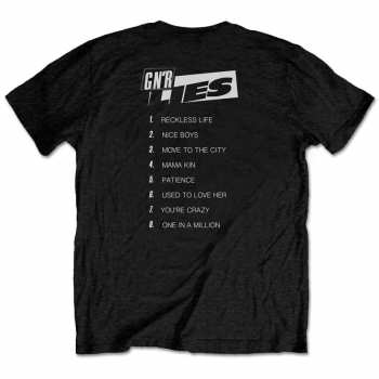 Mercancía Guns N' Roses: Tričko Lies Track List  S