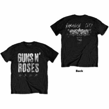 Mercancía Guns N' Roses: Tričko Paradise City Stars  S