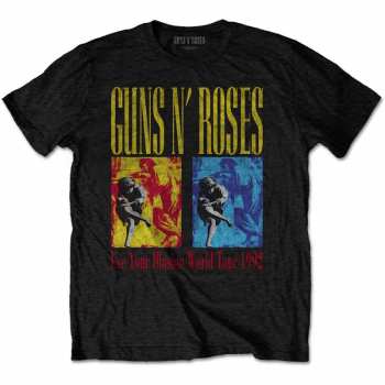 Mercancía Guns N' Roses: Tričko Use Your Illusion World Tour  S